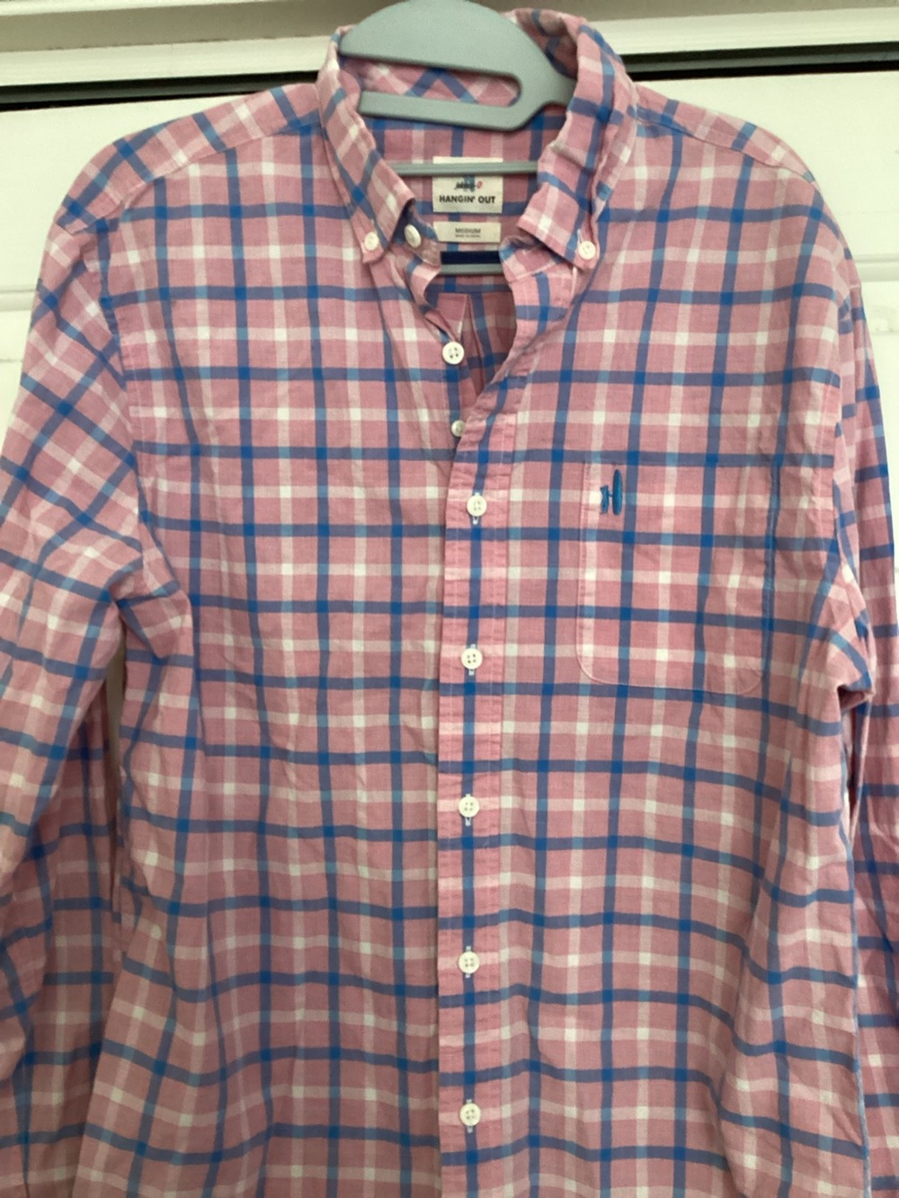 Johnnie-O Hangin’ Out Button Down Shirt | Men’s Medium